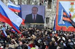 Tổng thống Nga ký hiệp ước sáp nhập Crimea